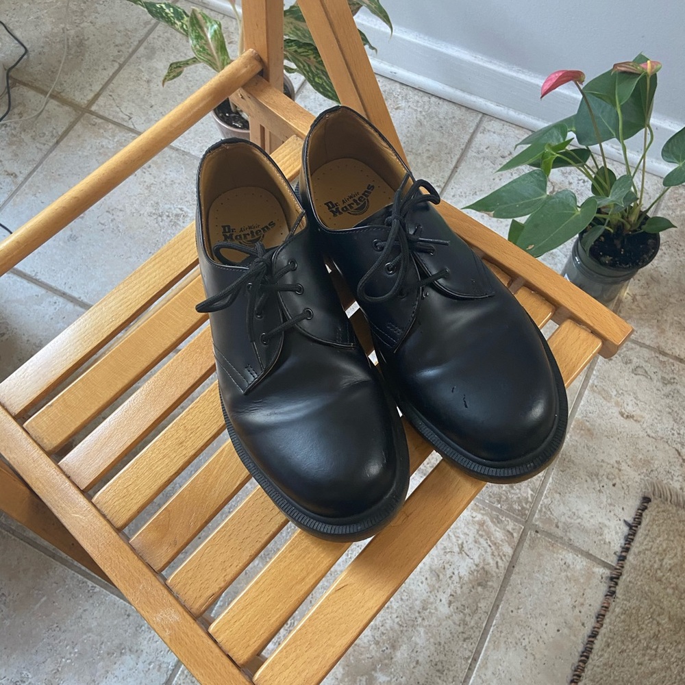 Dr. Martens 1461 Black Mono Smooth Oxford